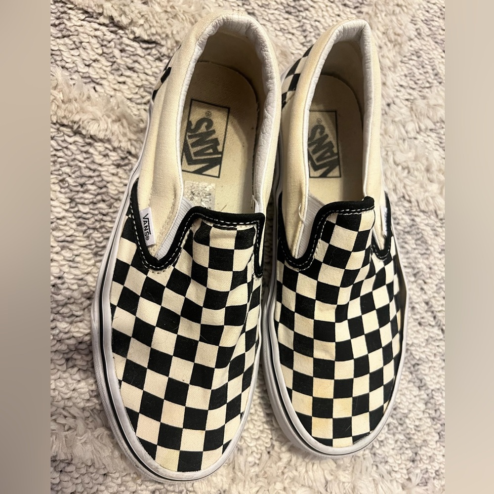 Classic Slip-On Checkerboard Shoe